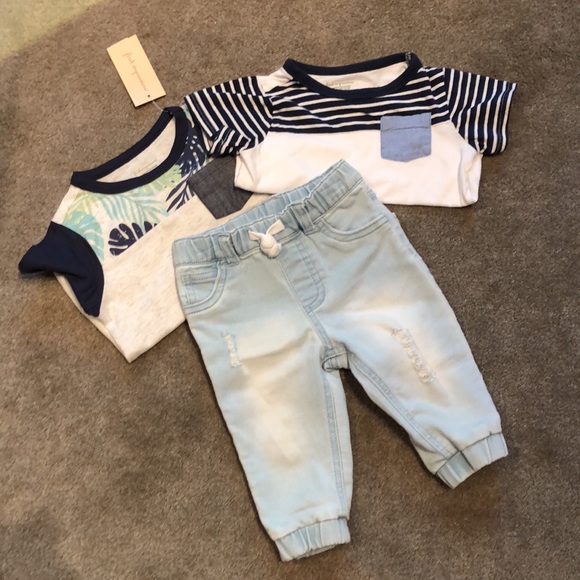 12M tops and jeans - Picture 1 of 2